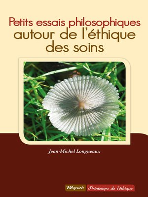 cover image of Petits essais philosophiques